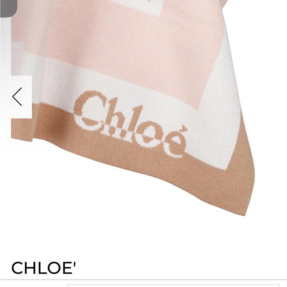 Chloe Tan and Pink Poncho - Picture 5 of 5